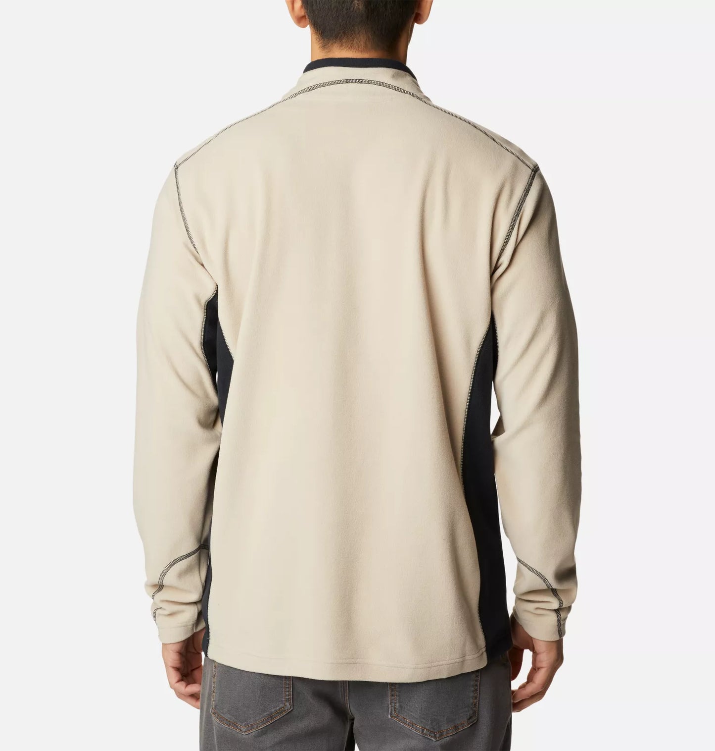 Polar Columbia Beige Para Hombre 1/4 Cierre