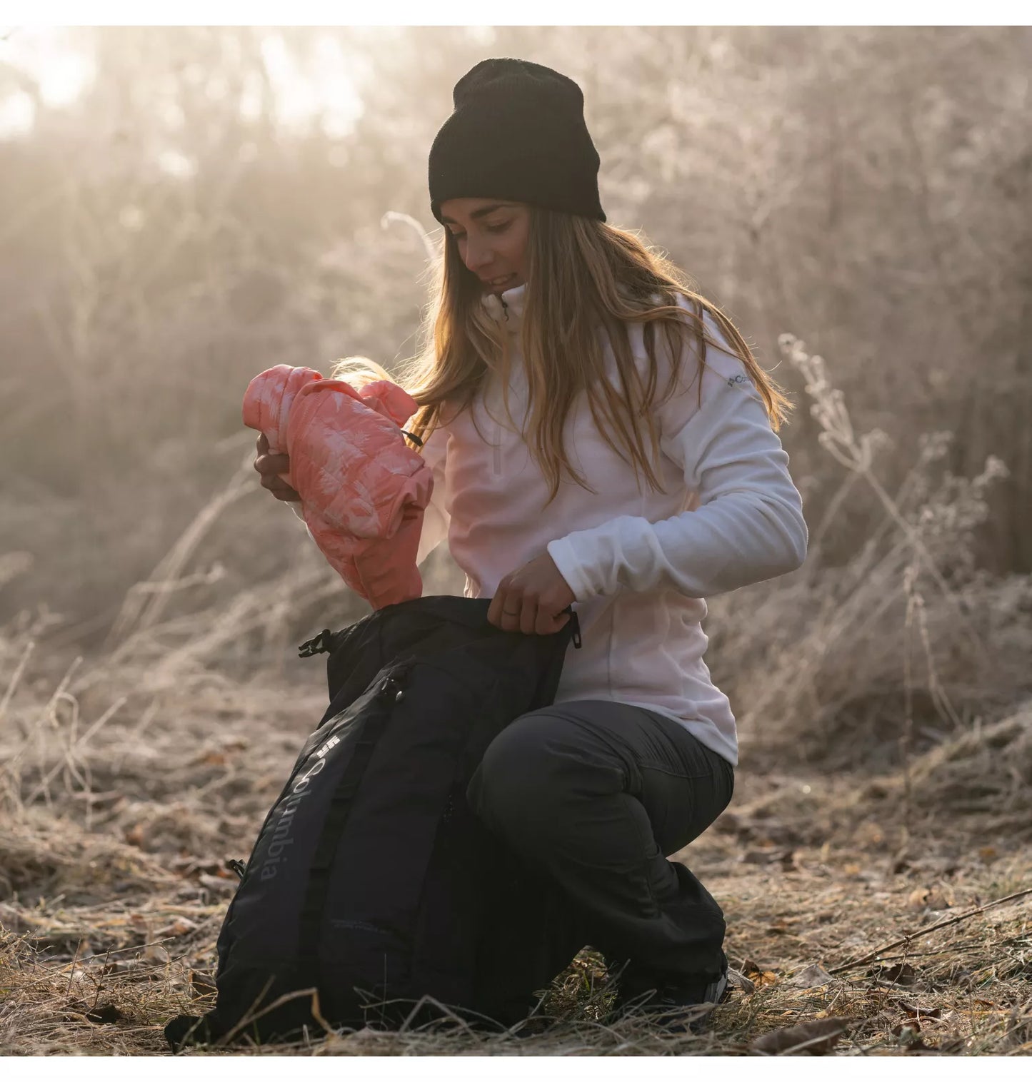 Polar Columbia Sal Marina Para Mujer 1/4 Cierre