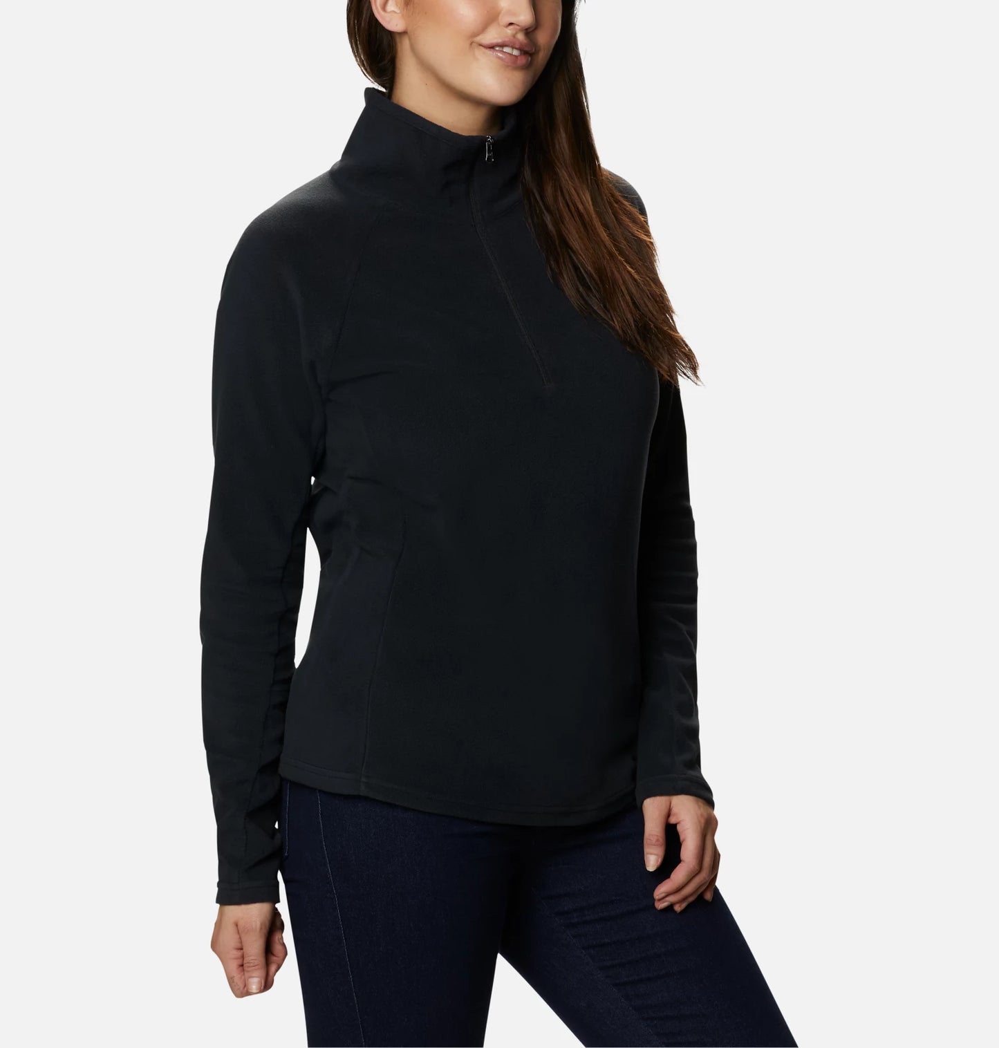 Polar Columbia Negro Para Mujer 1/4 Cierre