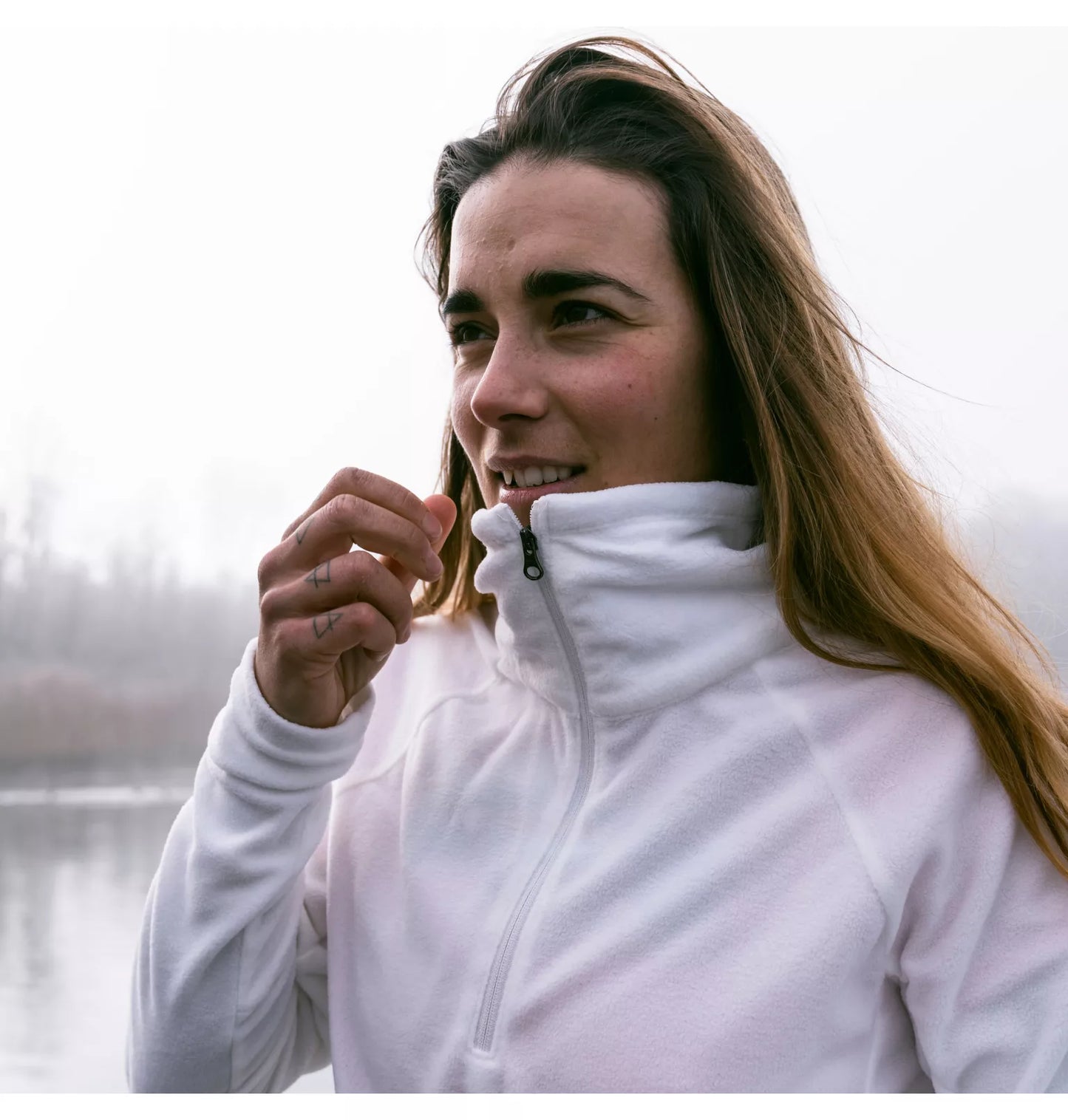 Polar Columbia Sal Marina Para Mujer 1/4 Cierre