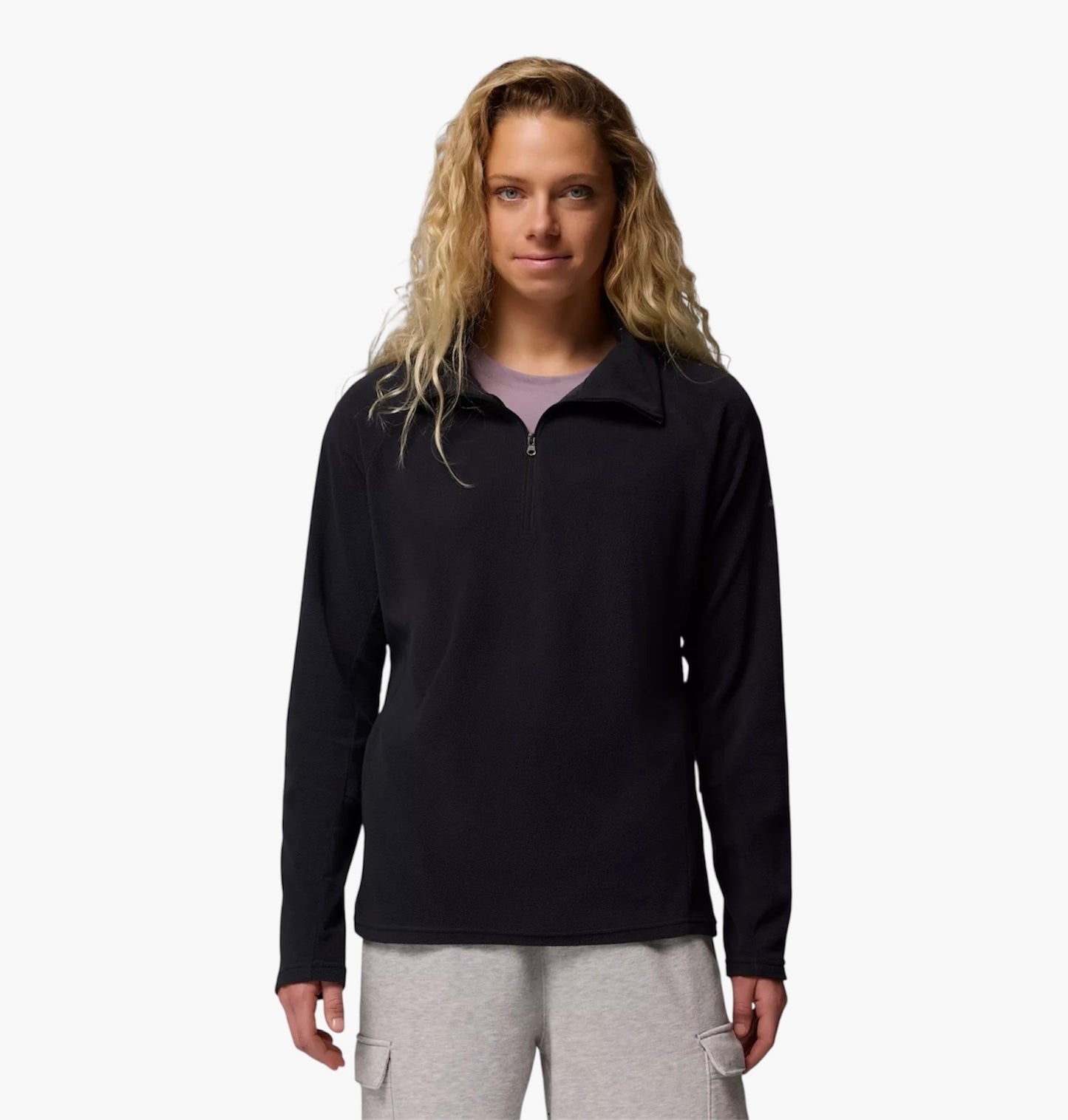 Polar Columbia Negro Para Mujer 1/4 Cierre
